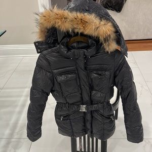 Girls puffer winter coat size 12